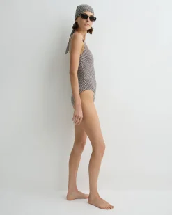 BONDI BORN One Pieces*Margot One Piece - Mocha Dot (Embodee™) mocha-dot
