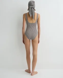 BONDI BORN One Pieces*Margot One Piece - Mocha Dot (Embodee™) mocha-dot