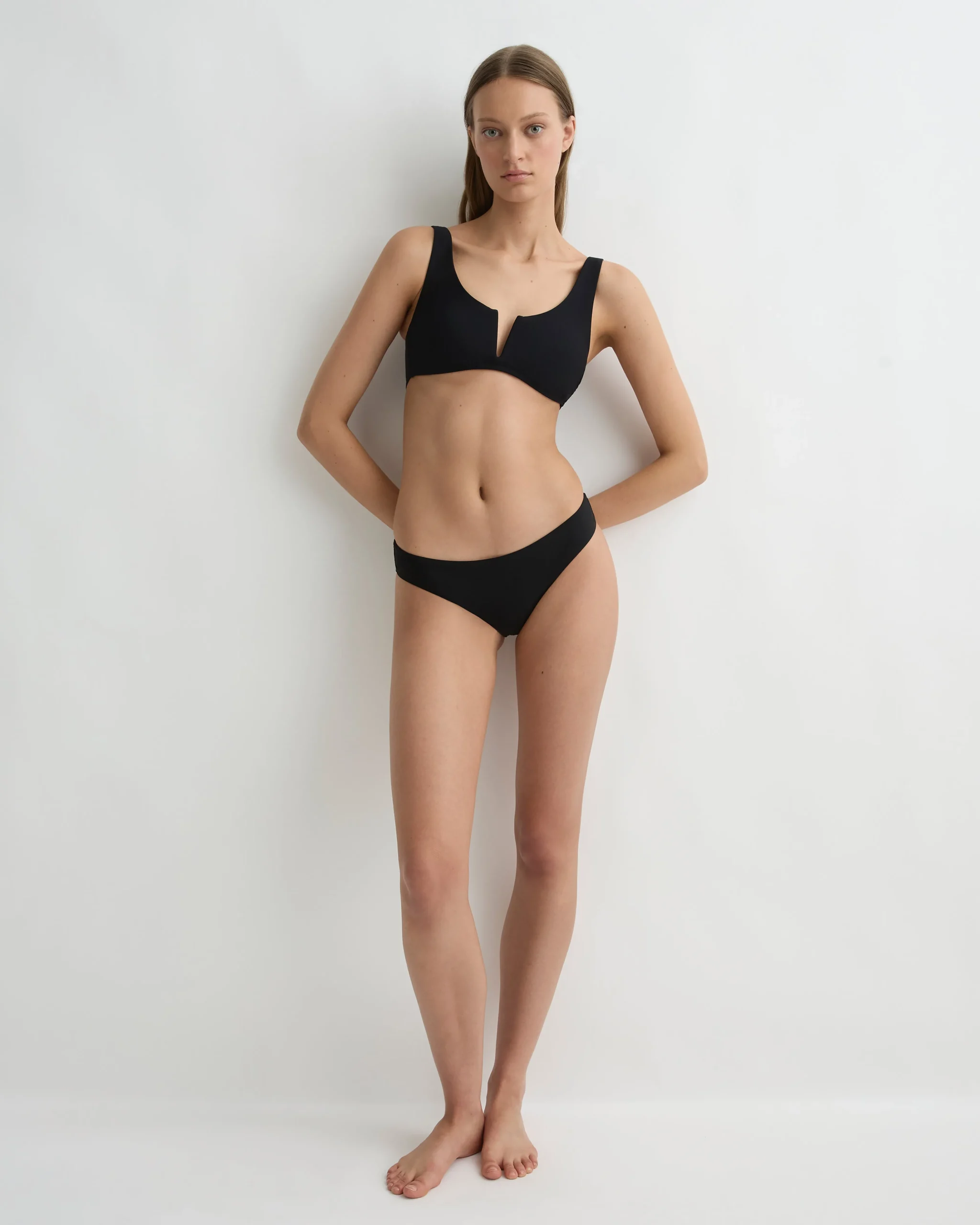 BONDI BORN Bikini Bottoms*Nadia Bikini Bottom - (Sculpteur®) Black