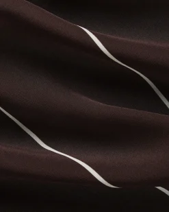 BONDI BORN Pants & Shorts|Matching Separates*Orta Silk Pant - Mocha Stripe