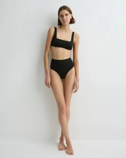 BONDI BORN Bikini Bottoms*Poppy Bikini Bottom - (Embodee™) Black