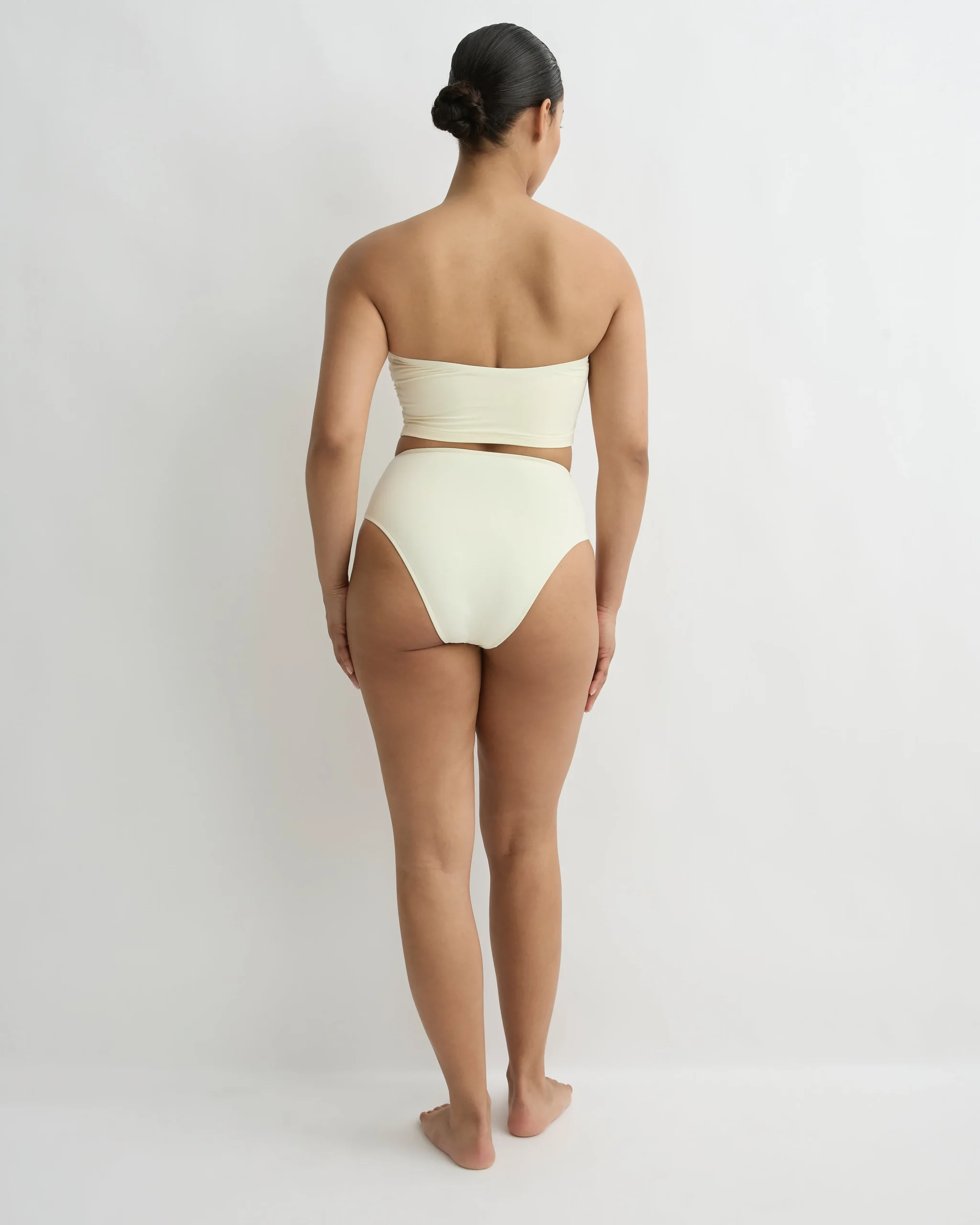 BONDI BORN Bikini Bottoms*Poppy Bikini Bottom - (Embodee™) Porcelain