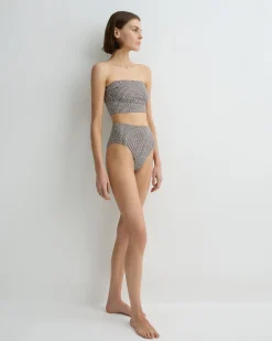 BONDI BORN Bikini Tops*Stella Bikini Top - Mocha Dot (Embodee™) mocha-dot