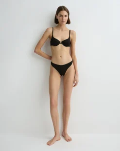 BONDI BORN Bikini Tops*Suki Bikini Top - (Embodee™) Black